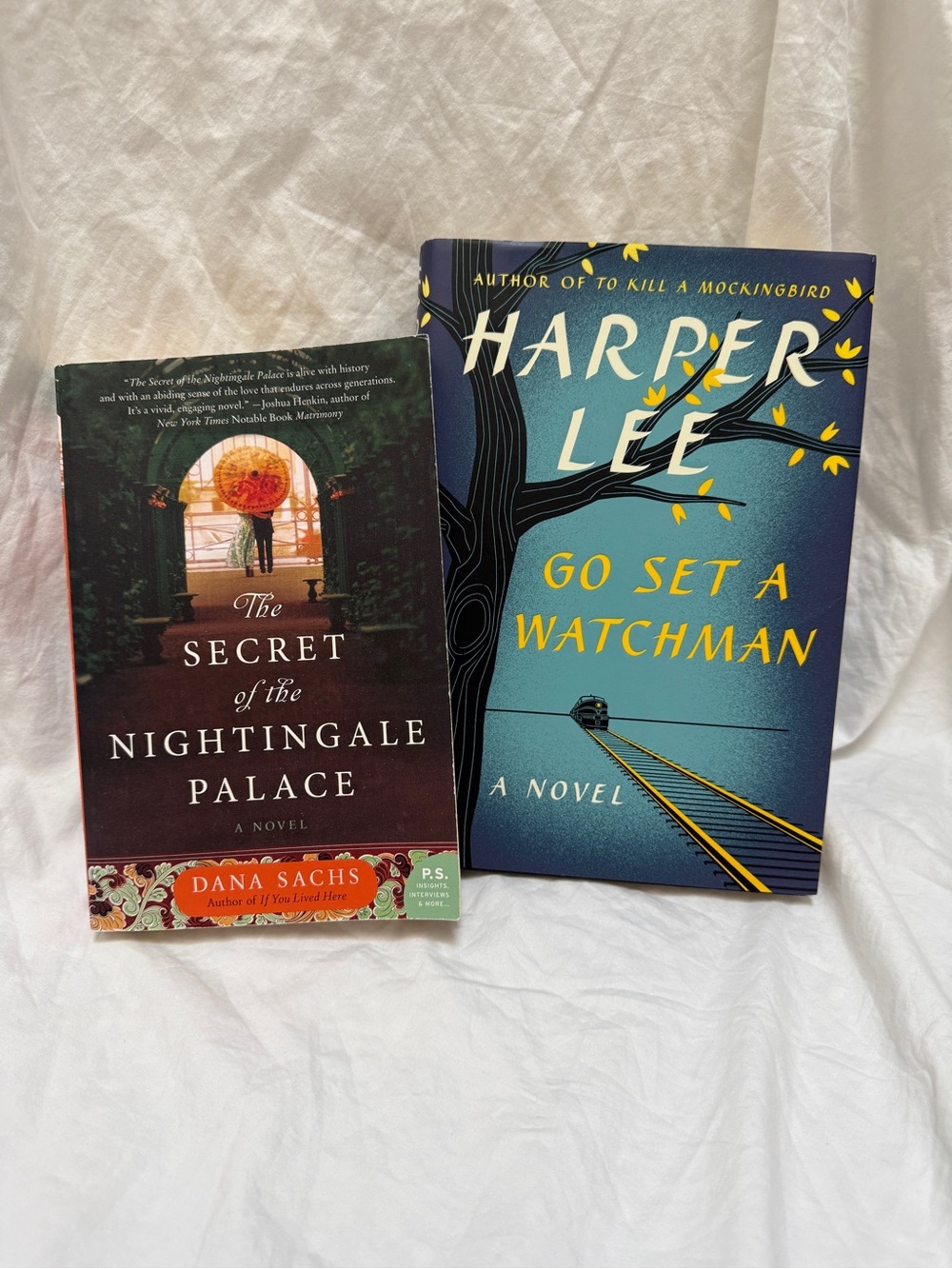 The Secret of the Nightingale Palace & Go Set a Watchman Historical Book Bundle - Picture 1 of 16